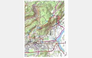 Rando La Croix De Bramafan Lagnieu - 11,4 Km - moyenne